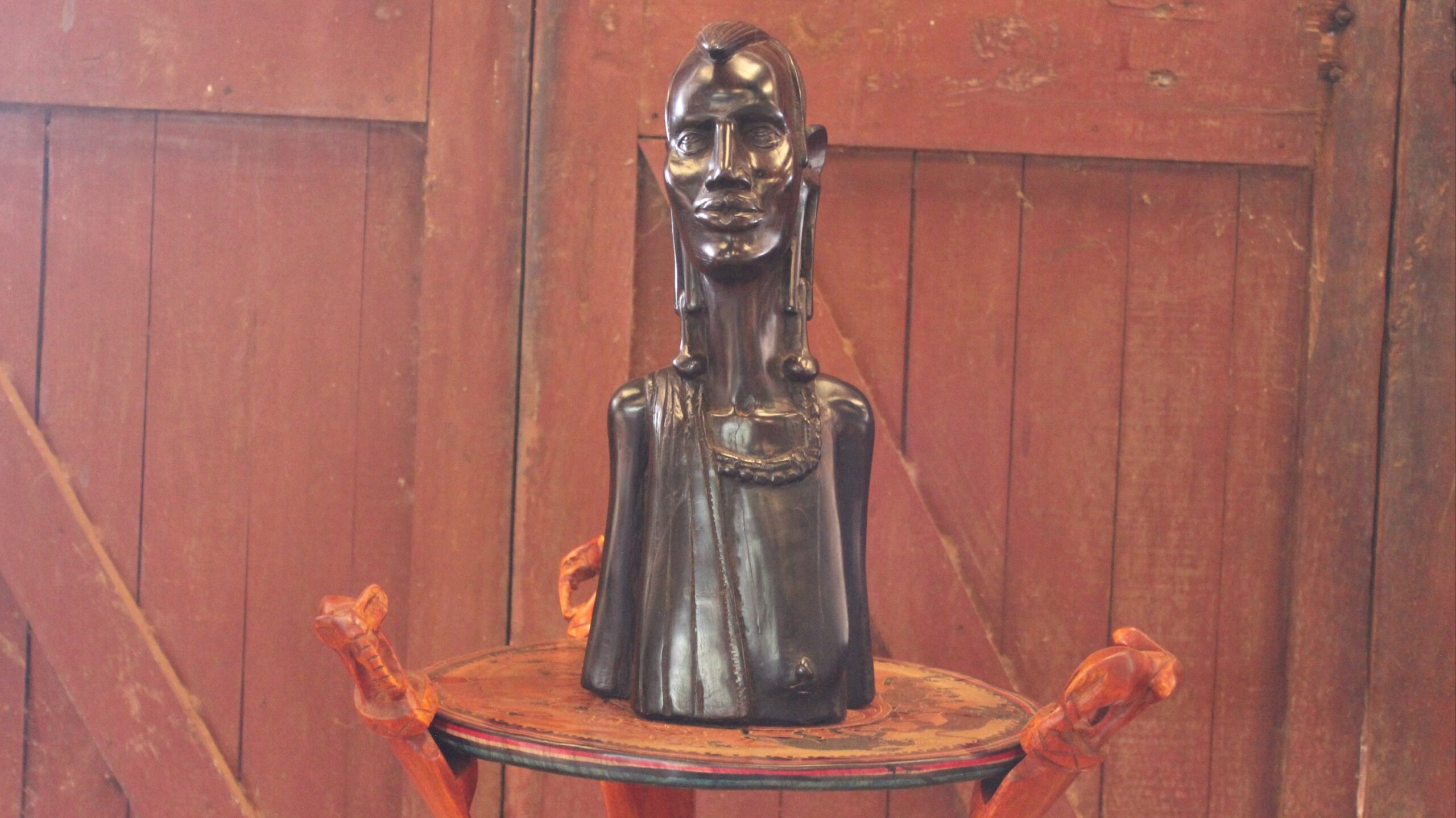 Wooden Maasai Carving